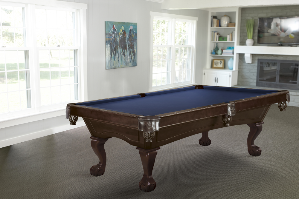 Allenton 8' Pool Table with Ball & Claw Leg
