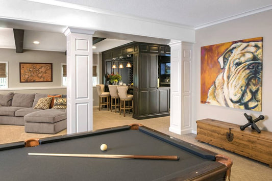 This Remodeled Minnesota Basement Is All Grown Up