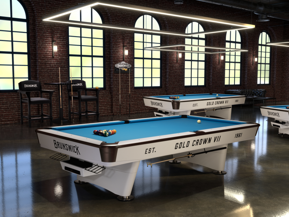 Gold Crown VII 9' Pool Table