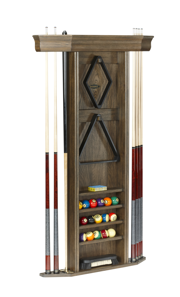 Heritage Wall Rack — Coffee finish