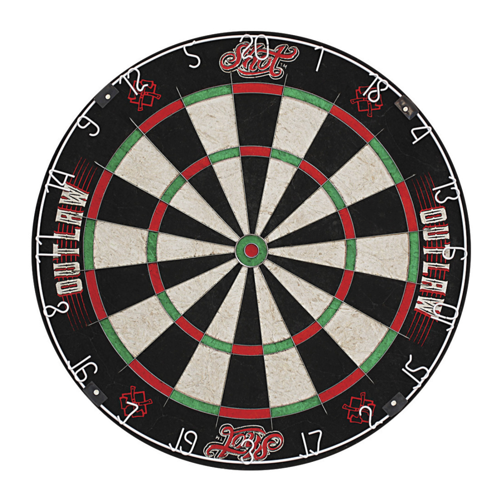 Shot Outlaw Bristle Dartboard