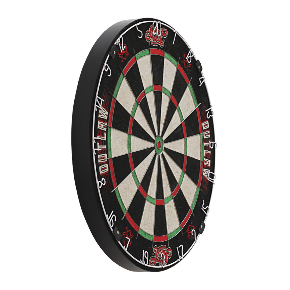 Cue & Case | Shot Outlaw Bristle Dartboard – Brunswick Billiards Cue & Case | Shot Outlaw Bristle Dartboard – Brunswick Billiards
