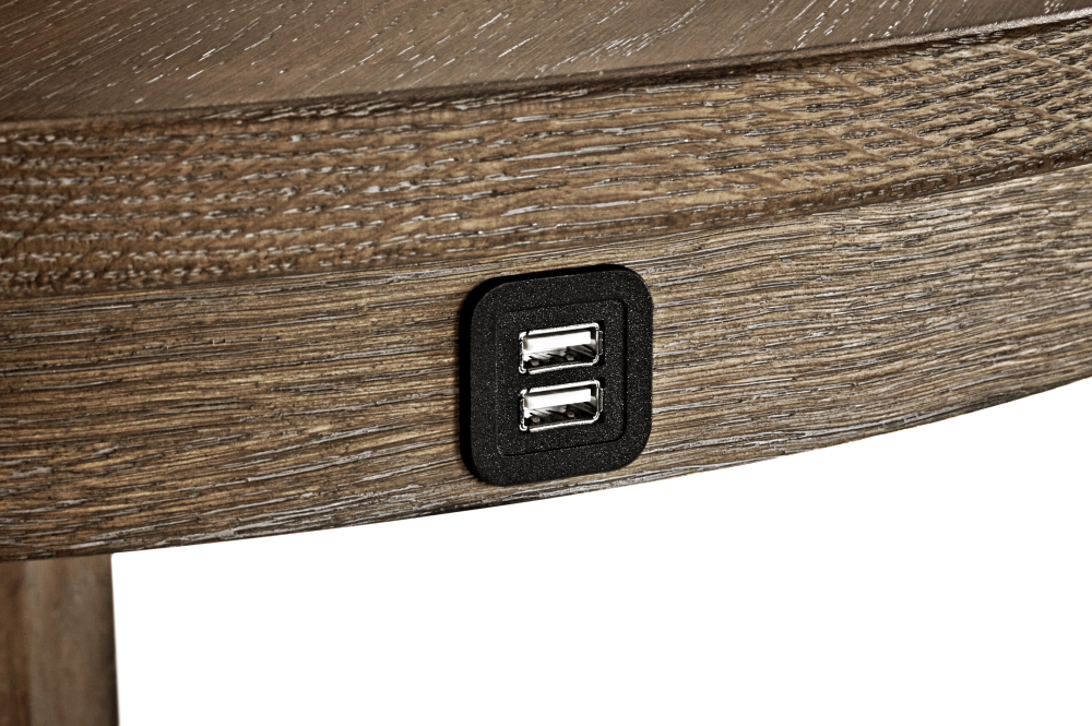 Traditional Pub Table with USB Port