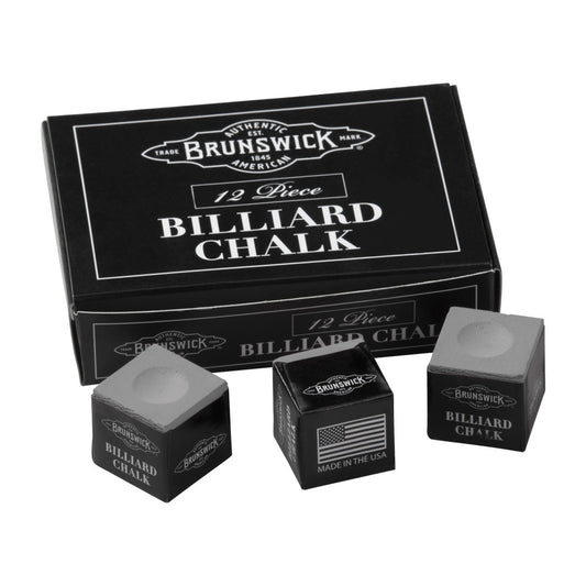 Master Billiard Chalk Brown Box 12 Pieces