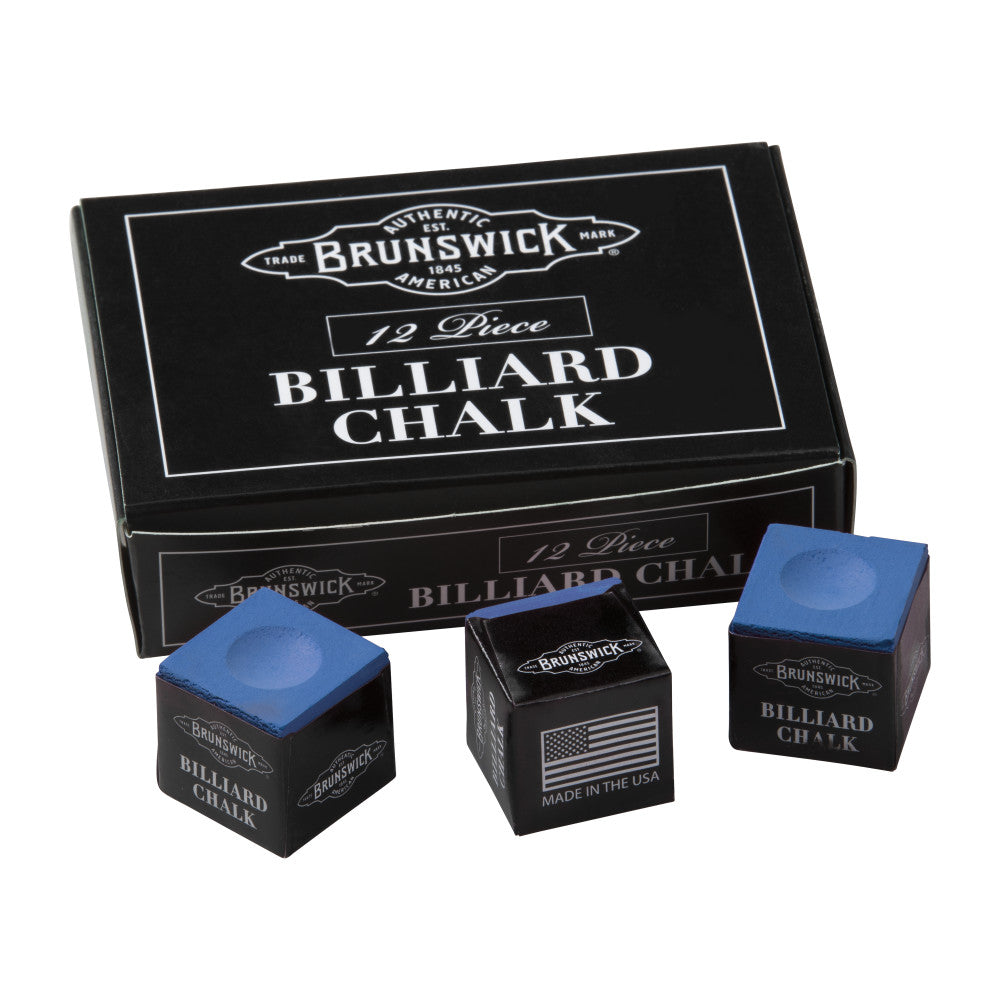 Brunswick 12 Piece Billiard Chalk