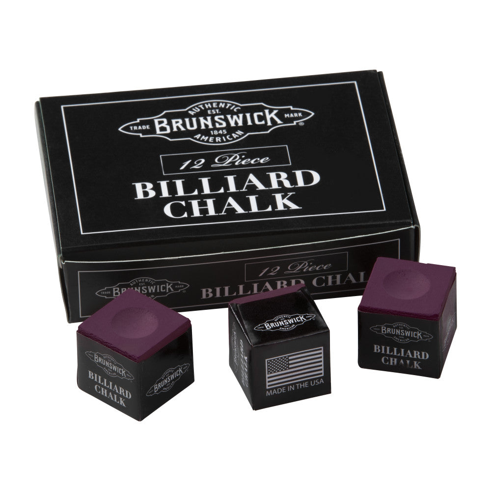 Brunswick 12 Piece Billiard Chalk - photo 1