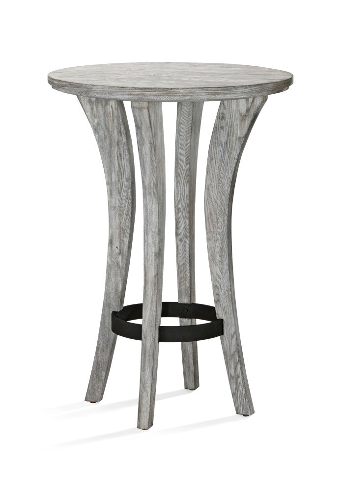 Distressed grey pub table discount