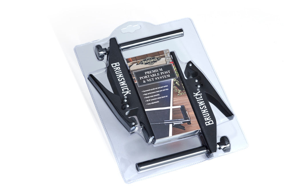 Premium Portable Post and Net System for Table Tennis | Brunswick