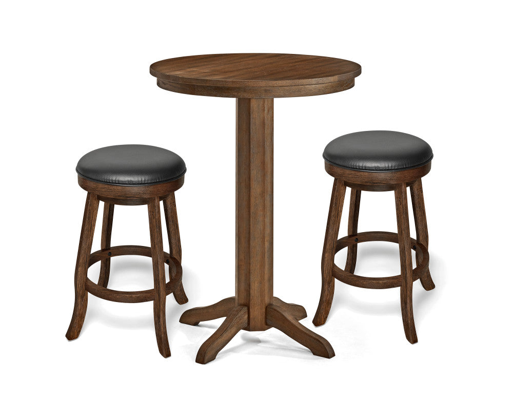Game Table Stools Traditional Pub Table & Stool Set | Classic Game Room Furniture ...