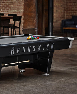 Brunswick Contender Allenton 8 ft Pool Table - Espresso